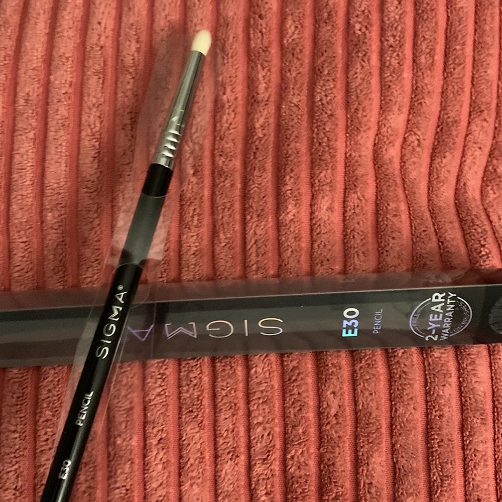 Sigma E 30 Smudge brush for eyeshadow makeup .